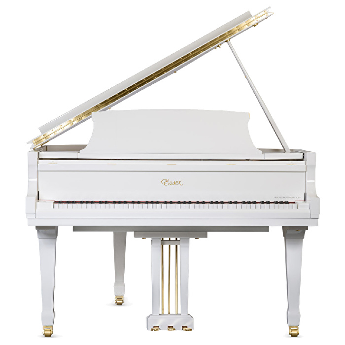 ESSEX EGP-155 C Parlak Beyaz 155 CM Kuyruklu Piyano